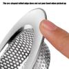 652F 3Pcs Stainless Steels Kitchen Sink Strainers Filter Basket Sink Debris Catcher for Efficient Draining Rustproof