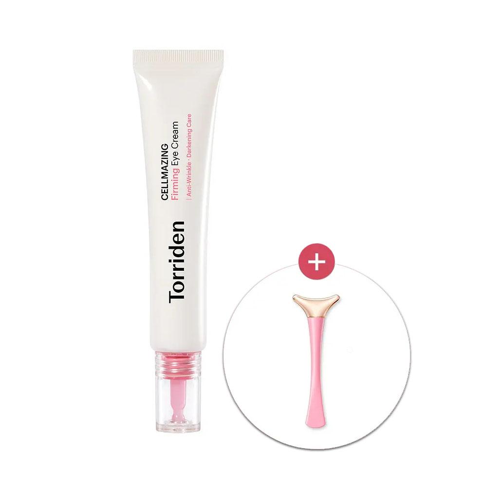 

Torriden Cellmazing Low Molecular Collagen Eye Cream Set 30ml (+Eye Massager) Hydrating Firming Eye Care 30ml + Eye Massager