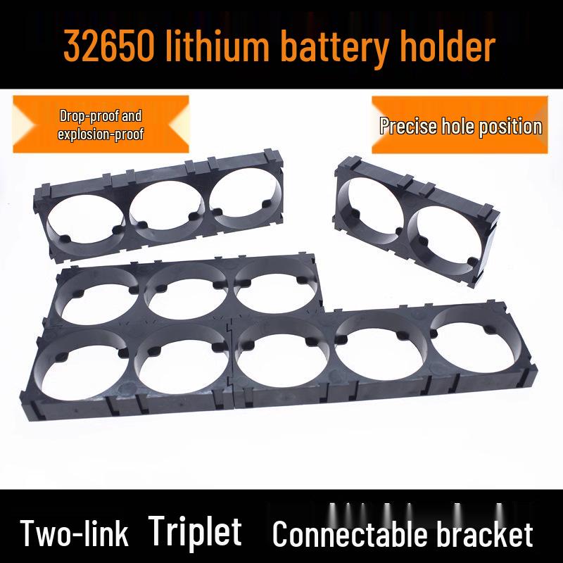 Lithium Battery Pack Holder for 18650/21700/26650/32650 Cells