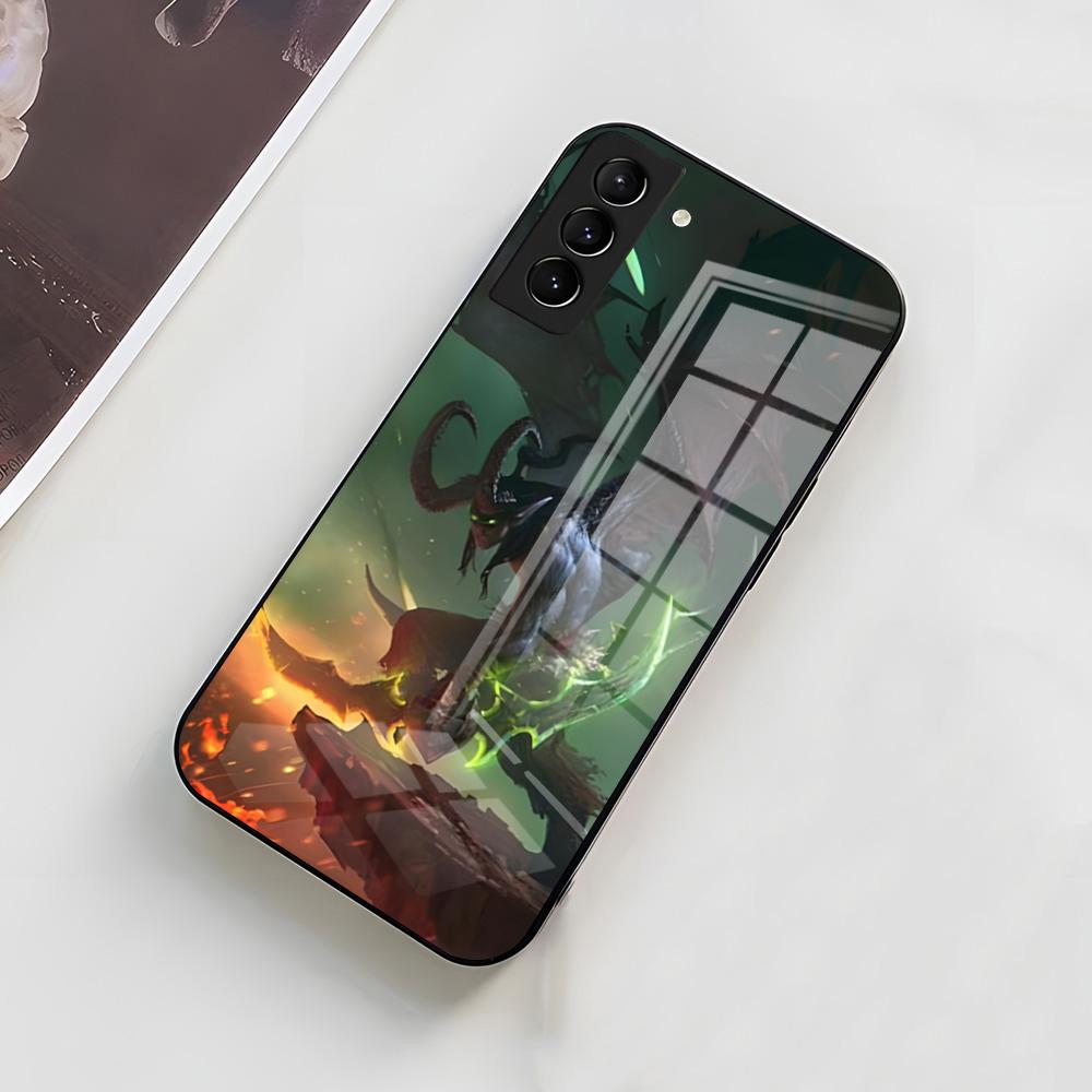 World Of Warcraft Illidan Phone Case For Samsung A56 A36 A26 A16 A15 A25 A35 A55 A14 A34 A24 A54 Glass Case