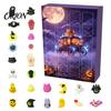 Holiday Countdown Experience Halloween Advent Calendar 2026, 24 Pcs Mini Squeeze Figures Calendar, Squishy Sensory Toys Slow Rising Stress Relief