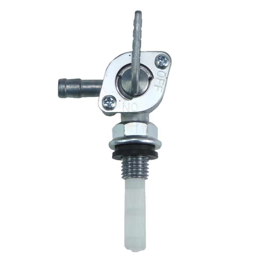 Universal Fuel Shut Off Valve 6mm Motorcycle Scooter Gas Petcock ON/OFF Switch With 1/4-inch Hose