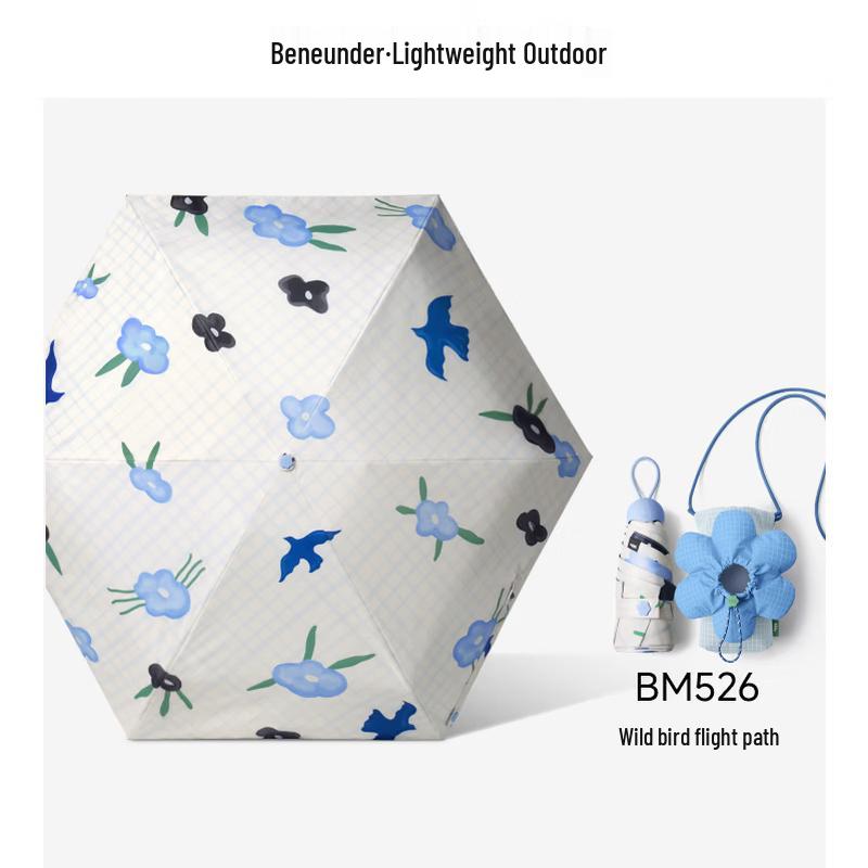 Beneunder Portable UV Protection Sun Umbrella