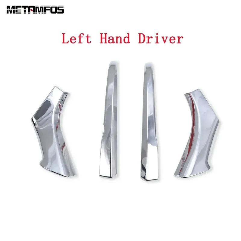 For Toyota Highlander Kluger XU70 -2024 2025 2026 Chrome Rearview Side View Mirror Strip Cover Trim Accessories Car Styling