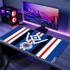 Rangers FC Logo Color Mouse Pad Large Gaming Table Cushion Non-slip Laptop Tablet Big Mousepad XXL Mat Mini PC Playmat With Lock Edge