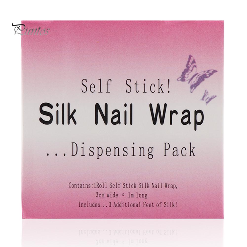 Buy Puntos 1 Roll Selfadhesive Silk Nail Wrap Tape Protective Sticker
