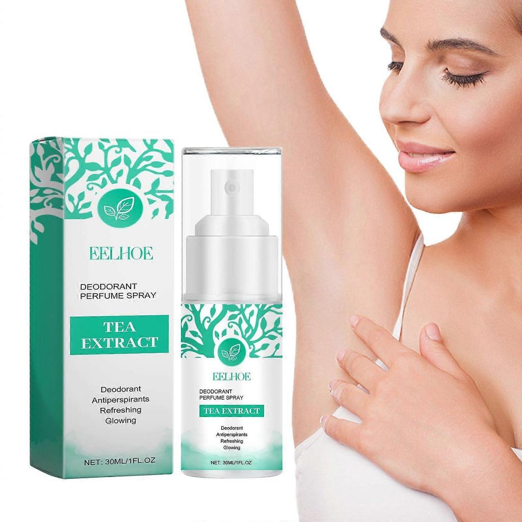 Eelhoe Green Tea Underarm Deodorant Spray, Long-Lasting Light Fragrance, Sweat And Odor Control, Refreshing Body Spray