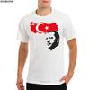 Recep Tayyip Erdogan Face Turkey President with County Flag Mens White T-shirt Men Cotton T-shi