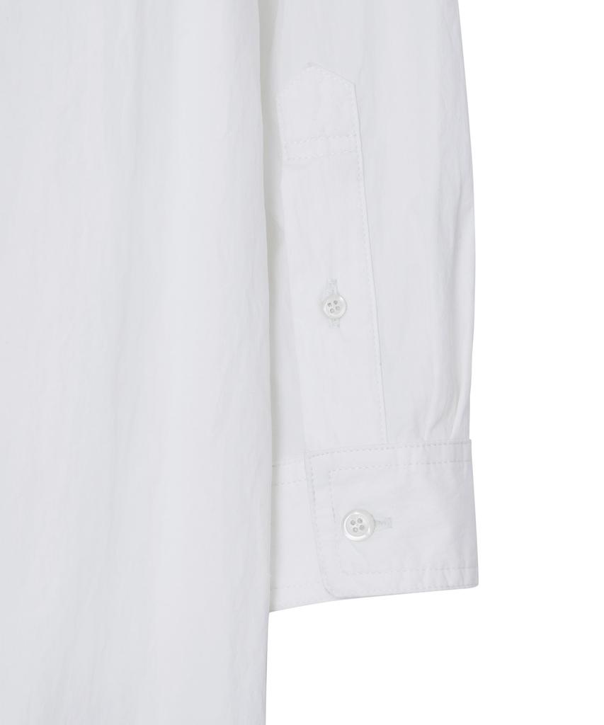 Lee Shirt Long Dress In Ivory