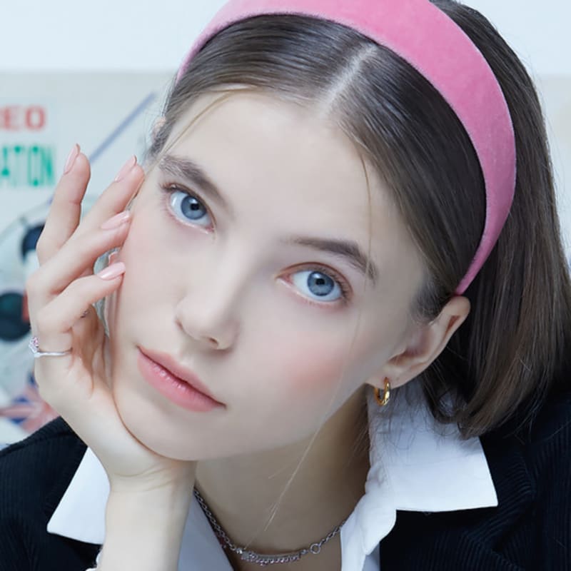 

VVV Velvet Hairband_Pink PINK