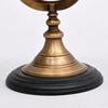 Brass Armillary Sphere Globe on Wooden Base, 30.48 cm Antique Finish Globe, Nautical Desk Collectible Gift