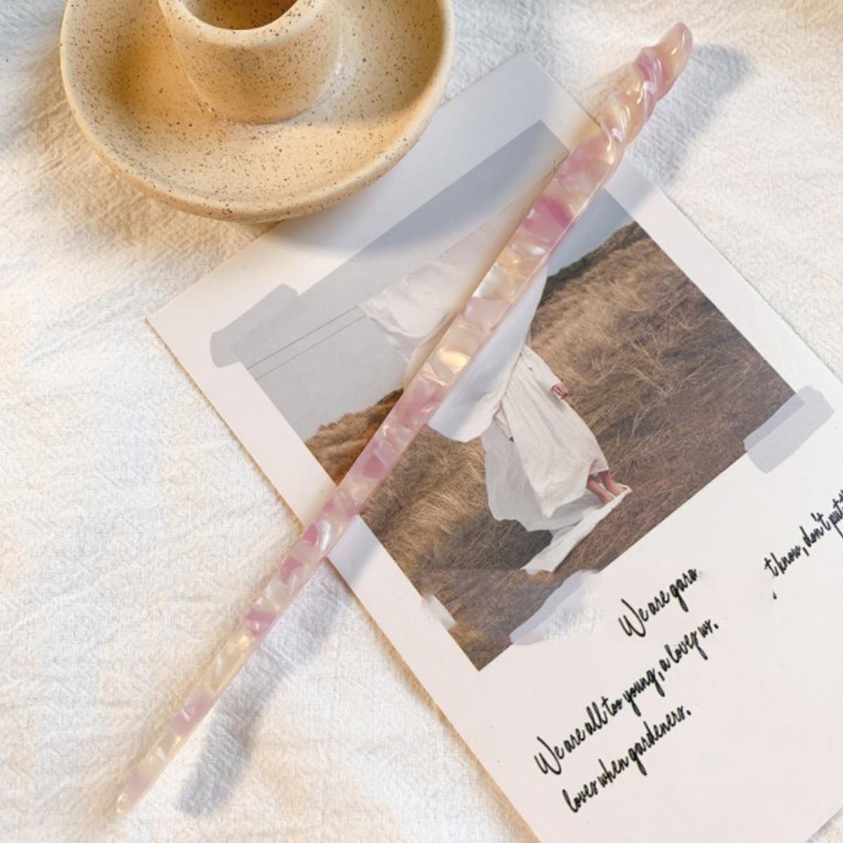 High Quality Women Hair Accessories Clasp Beauty Acetate Hairpin Stick Chopsticks Jewelry Retro Hair Clip