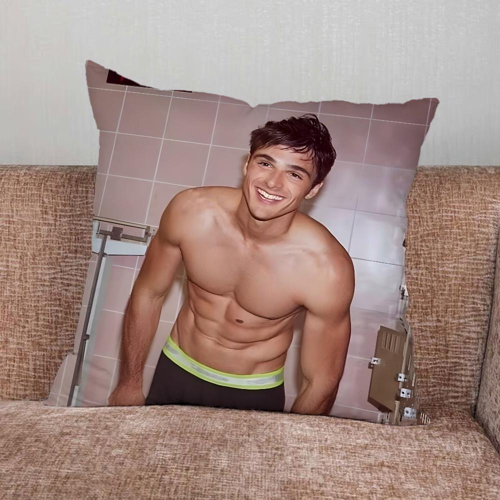 Povlak na polštář s hercem J-Jacobem E-Elordim Pro domácí ložnici auto kancelář dekorace obývací pokoj pohovka potah na polštář vhodný