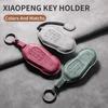 Autoschlüsselhülle Abdeckung Lammfell Für Xpeng X9 Xpeng X9 Mpv Fernbedienung Schlüssel Tasche Hülle Schutzhalter Schlüsselanhänger Schale Zubehör