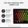 Glorious GMMK 3 HE 75% Prebuilt Wired Black - US English Layout Wired Mechanical Keyboard, Black (GLO-KB-GMMK3-75-PB-HE-W-BLK-US) KB0823