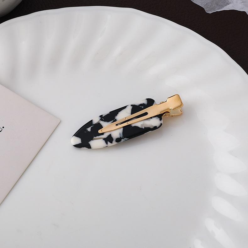 UXSL Korea Acetate Seamless Hairpins Womens Girls Simple No Bend Bangs Clips Duckbill Clip Barrettes Hair Styling Tool Haddress