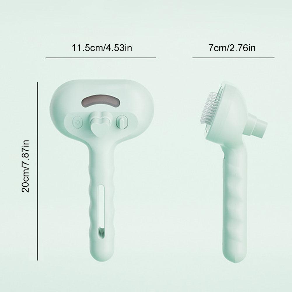 3 In 1 Cat Steam Brush Cat Hair Brush Pet Brush Pet Hair Cleaning Brush Comb for Shedding & Grooming for Cats Dogs Small Animals