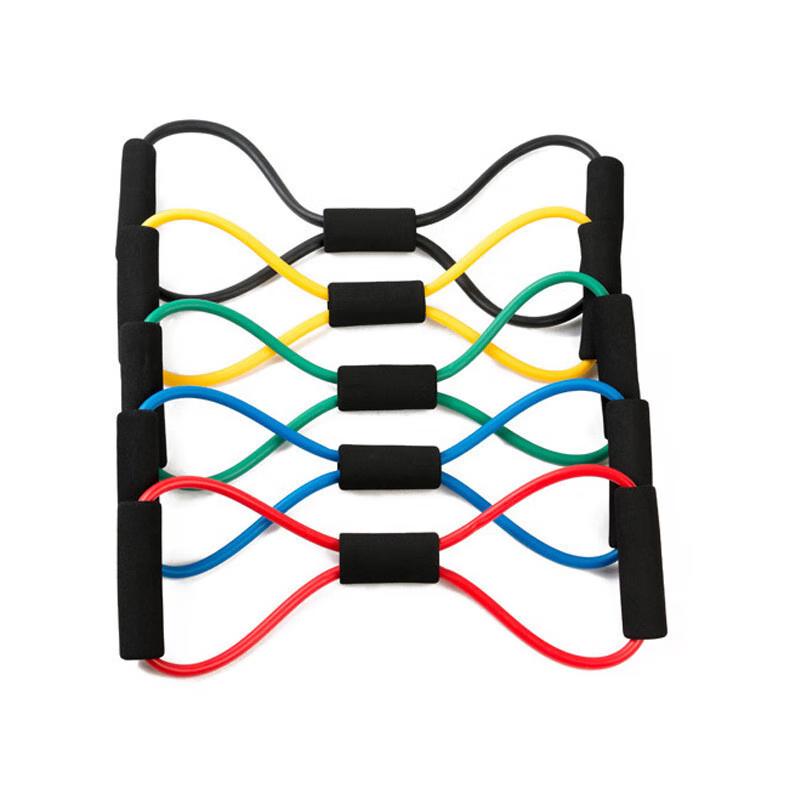 

Longchan Figure-8 Resistance Band for Back Stretch & Fitness