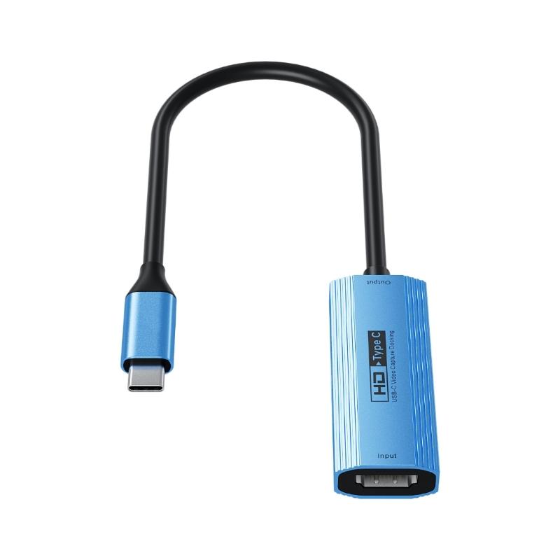 

Устройство захвата аудио и видео Type C PD3.0 1080P 60 Гц Карта захвата для смартфонов, компьютеров, камер и прямой трансляции 1