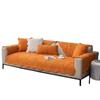New Chenille Sofa Cushion for All Seasons, Non-slip Solid Color, Modern Light Luxury Fabric Sofa Towel Cover, Pillow
