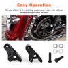 2 Inch Shock Absorber Rear Suspension Bracket Lowering Link Kit For 2002-2023 Harley Davidson Touring Models