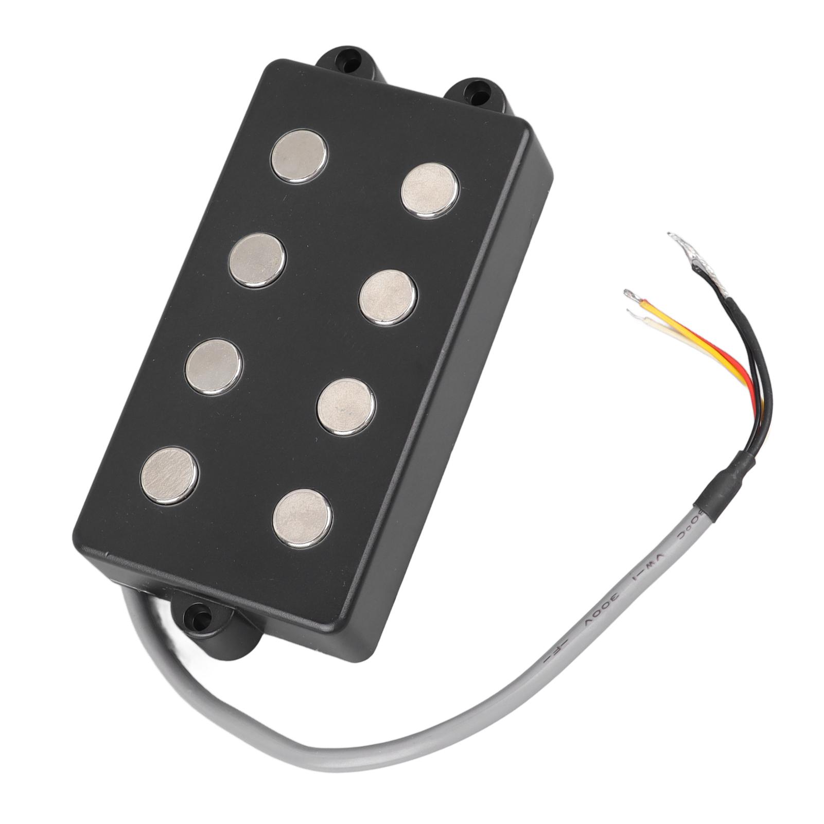 

Звукосниматель для электрогитары с двойной катушкой открытого типа, 5-струнный, 4-жильный, с регулируемыми стержнями, деталь для гитары для