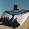 Singer J-Jimin Kpop Beach Towel Colorful Bath Towels For Girl Microfiber Quick Dry Custom Sand Free Beach Yoga Spa Gym Pool