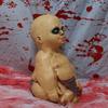 Horror Baby Halloween Hand Eating Model Venue Decoration Scary Doll Props