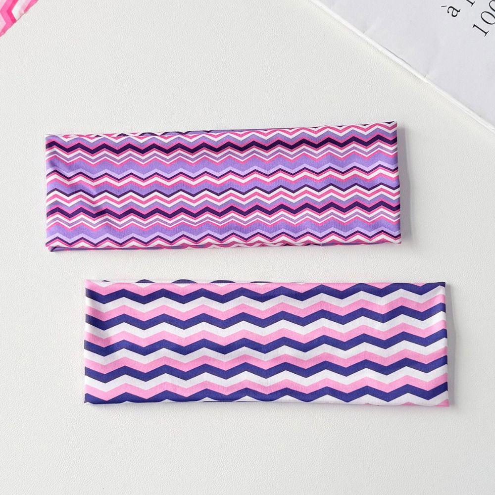 Sweat-absorbent Makeup Headband Elastic Women's Hairband Fashion Sport Hairband  Daily Use