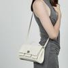 Niche Solid Color Shoulder Bag Women's New Fashionable Messenger Bag Texture Simple Design Handbag