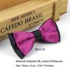 Classic Children's Bow Tie Baby Boy's Girl Fashion Solid Color Adjustable Bow Tie Children's Two-tone Pet Dog and Cat Bow Tie