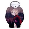 Spring and Autumn Jacket Men's Tokyo Avenger 3D Digital Printing Casual Pullover Sports Women's Hooded Sweater