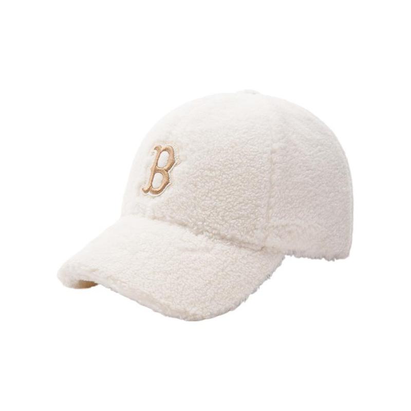 MLB Cotton Baseball Caps Women s Dark Cream Fashion 3ACPWF236-1 F