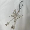 Butterfly Mobile Phone Pendant Bell Mobile Keychain Lanyard  Women Girls