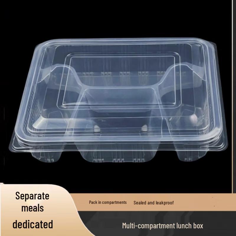 BOUSSAC Disposable Meal Prep Containers with Lids, 150 Count