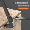 Heavy Duty Double-Headed Pry Bar & Nail Puller for Woodworking & Demolition