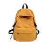 Women's Japanese & Korean Style Nylon Backpack - Solid Color, Lightweight, Fashionable for High School & College Students.