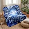 Chelsea FC Theme blanket Soft Flannel Blanket Plush Throw Blanket Cozy Sofa Bed Blanket for Home Decor