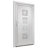 VidaXL Porte d'entrée Blanc 98x208 cm PVC 3187840