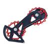 Low Frictions 16T Bike Rear Derailleur Pulley Systems, Aluminum with Ceramic Bearing for R8000 R8800 5800 Climbing Ease