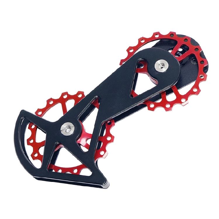 Low Frictions 16T Bike Rear Derailleur Pulley Systems, Aluminum with Ceramic Bearing for R8000 R8800 5800 Climbing Ease