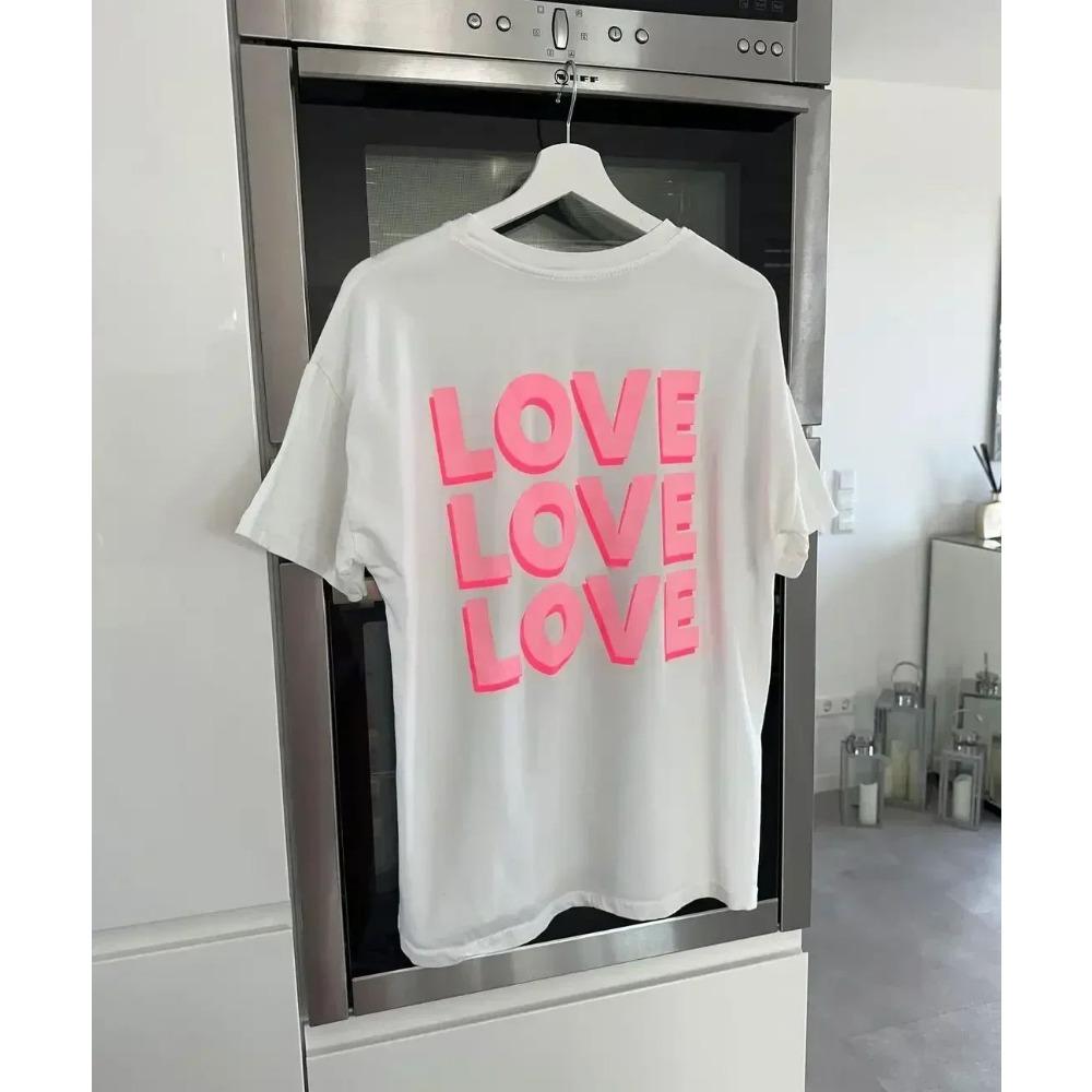 Oversized T-Shirt Hip Hop Women T Shirt Clothes Kanji Print Tshirt Short Sleeve Loose Streetwear Harajuku Tops Y2k Tees