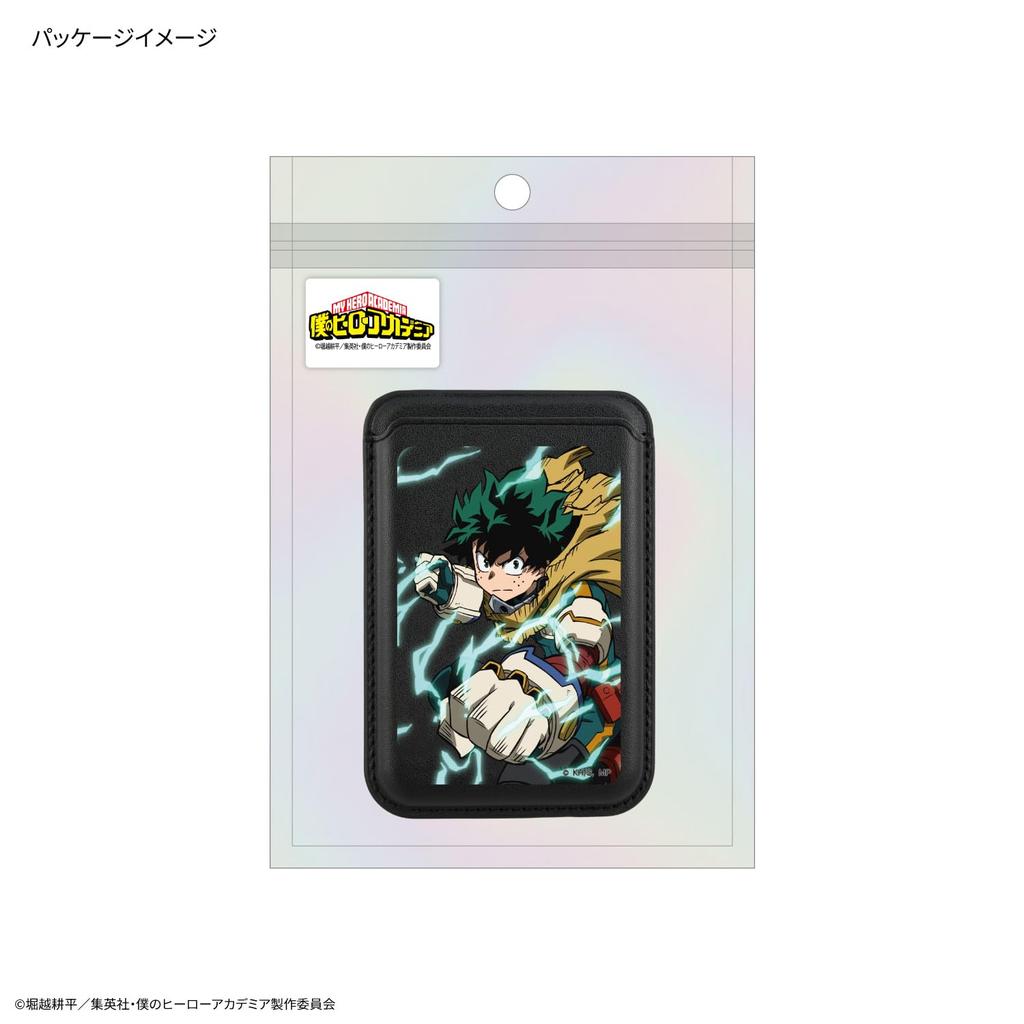 Gourmandise Bandai My Hero Academia MagSafe Compatible Card Wallet Izuku Midoriya BMHA-22A