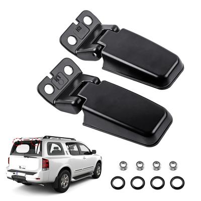 2 Pezzi Cerniere Vetro Finestrino Posteriore Portellone Per Nissan Armada Infiniti QX56 04-15