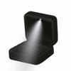 Velvet LED Ring Jewelry Box Solid Color Jewelry Organizer Box  Valentine's Day