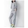 Women's Navy Blue Sweatshirt Set 2 Piece Outfit Loose Casual Pullover  Jogger Pants Tracksuit