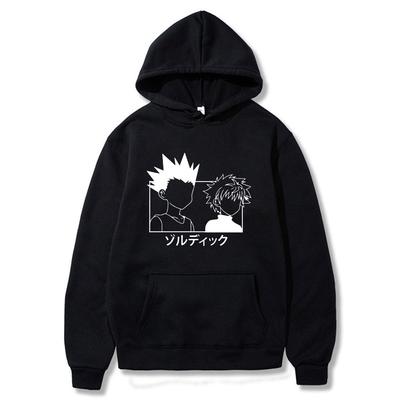Hunter X Hunter Anime Japonês Engraçado Killua Olhos Killua Hoodies Estilo Moletons Streetwear para Mulheres/homens Oversized Hoodie Tops