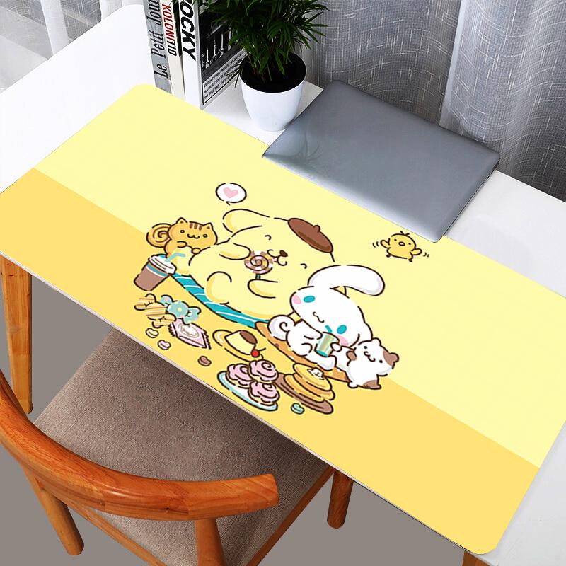 Pompompurin Mouse Pads durable Anime Gamer New Keyboard Desk Mouse Mat Carpet Rubber Tapis Souris Gaming Notbook Mousepad