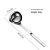 ZISIZ Stainless Steel Oil Skimmer Spoon