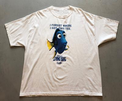 Vintage 00er Finding Nemo Monster AG Toy Story König T-Shirt S-5XL Nachdruck NEU